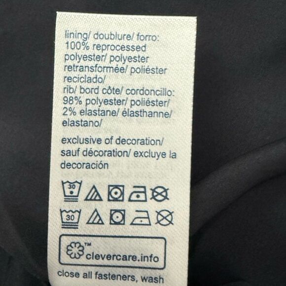 Tommy Hilfiger Men’s Navy Bomber Jacket Lightweight Water Resistant Small NWT - Picture 6 of 10